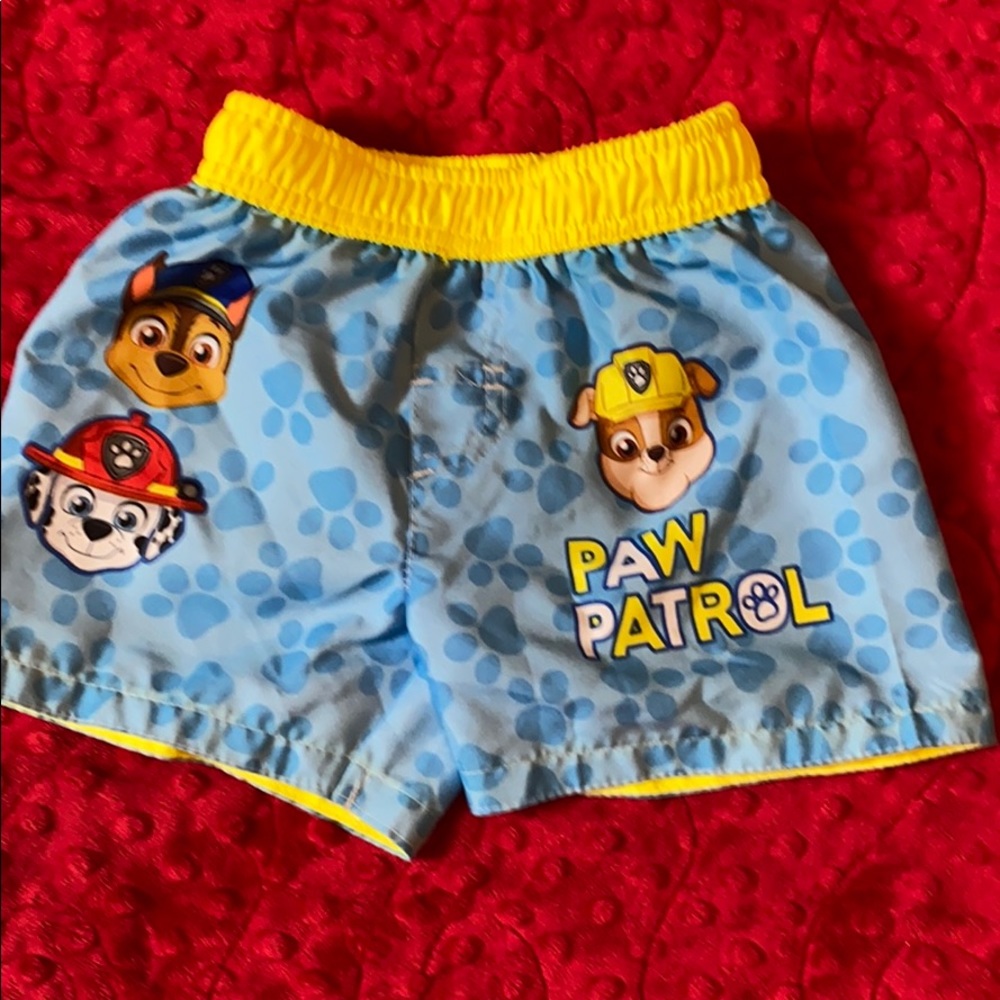 Like new 12 month swim trunks